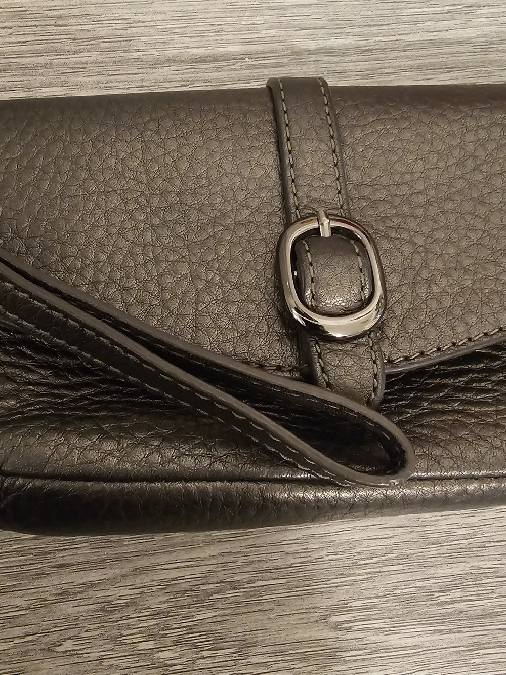 Talbots Leather Wristlet